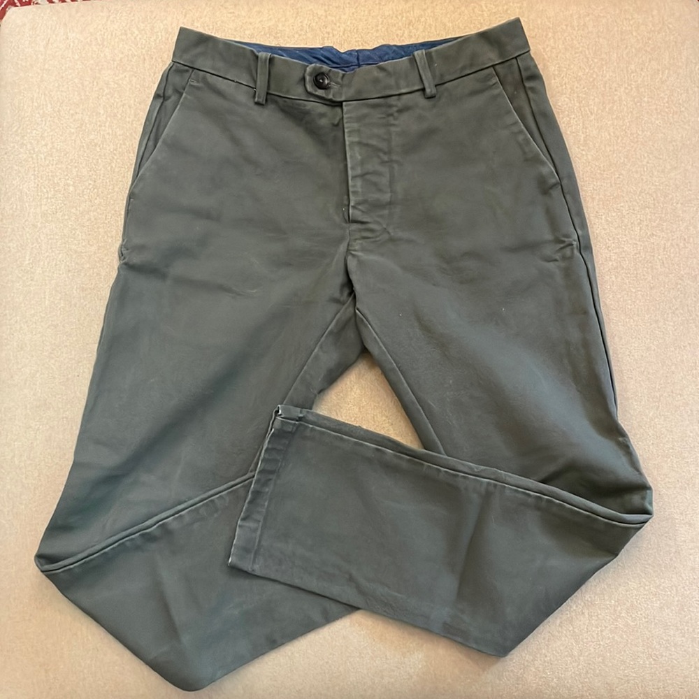 Gustin 12oz duck chinos custom sized